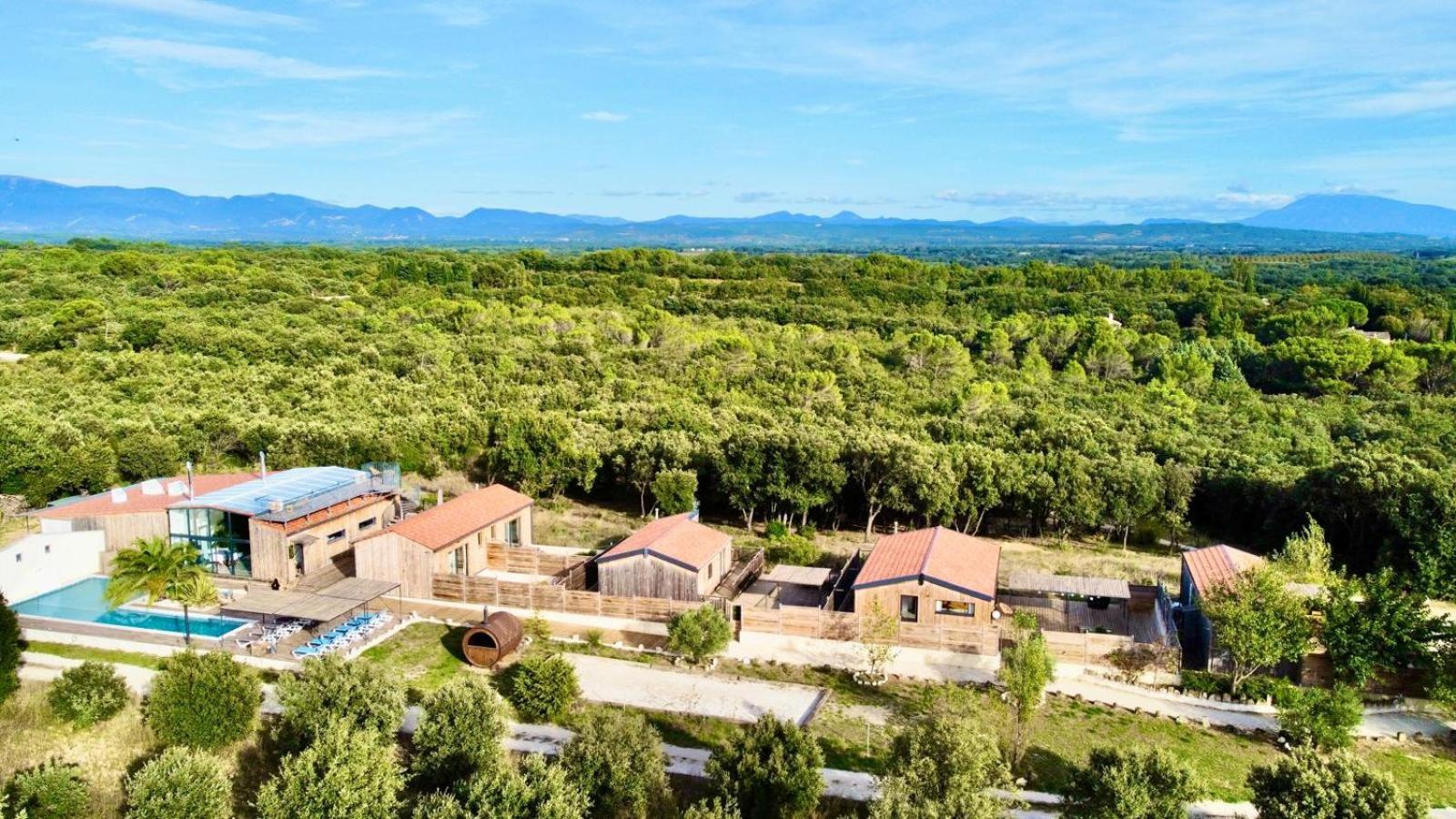 Nuiki Lodges - Chambres D'Hotes Montségur-sur-Lauzon Exteriér fotografie